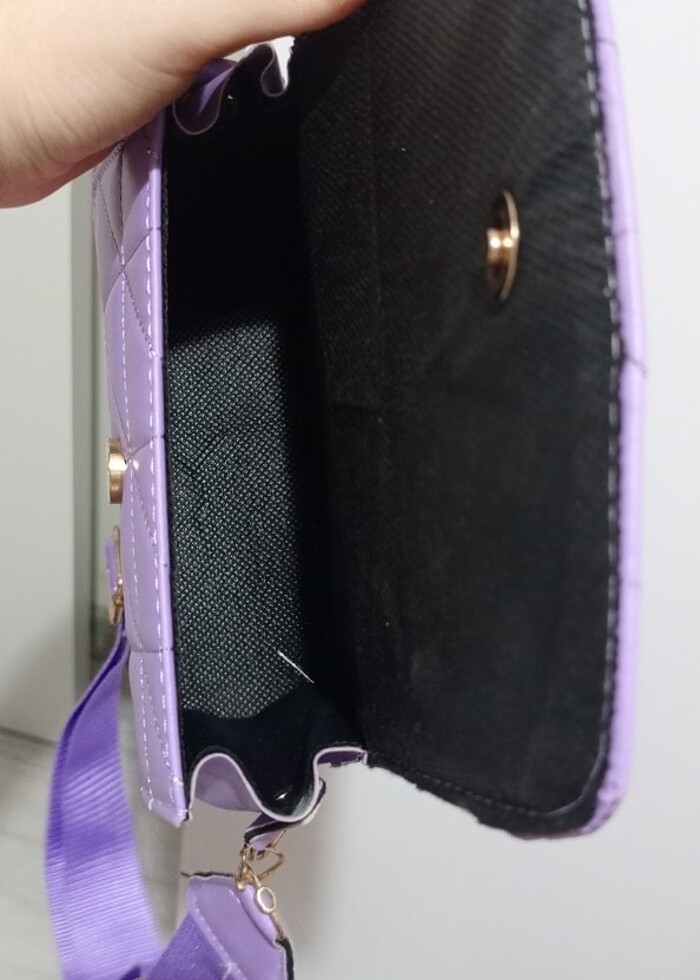 Lila çanta  - Görsel 5