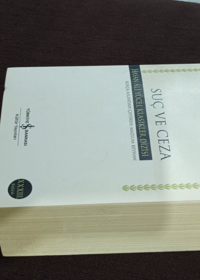 Suç ve ceza - kitap  - Görsel 2