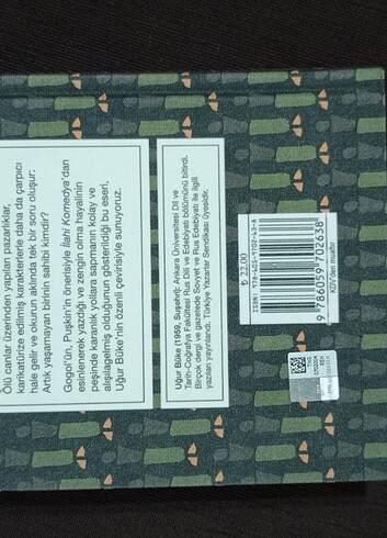 Ölü canlar - kitap  - Görsel 2