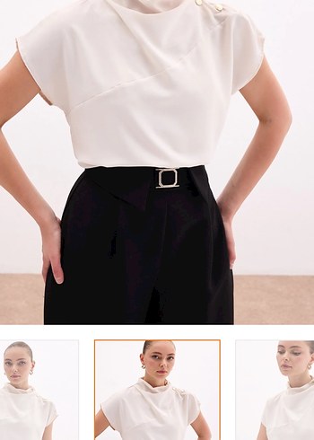 Bej bluz - Görsel 6