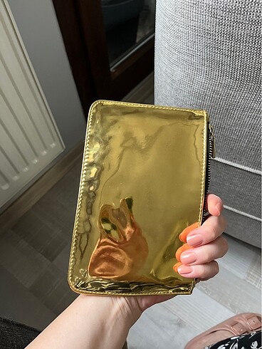 Beden altın Renk NARS mini çanta