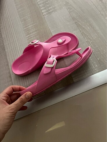 34 Beden pembe Renk Birkenstock 34 numara Eva terlik orjinal