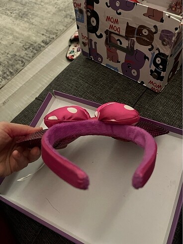  Beden pembe Renk Disneyland orjinal micky mouse taç