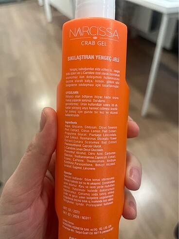  Beden Narcissa selülit kremi