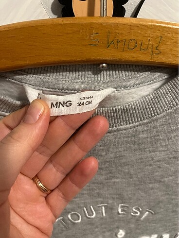 13-14 Yaş Beden Mango sweatshirt