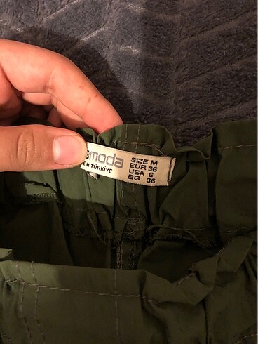 m Beden Paraşüt pantolon