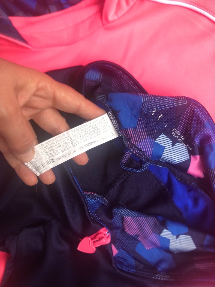 Pembe Renkli Mini Spor Tayt - Görsel 5