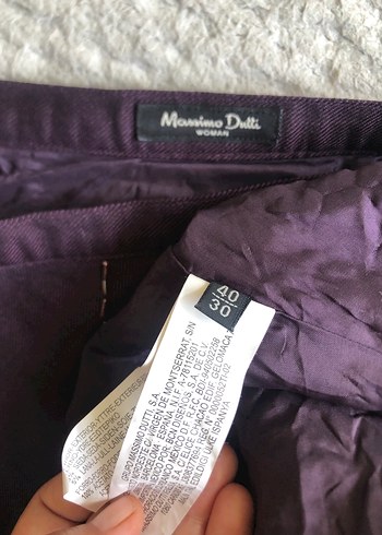l Beden Massimo Dutti Etek