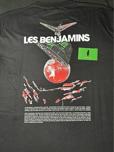 m Beden siyah Renk Les Benjamin?s t-shirt