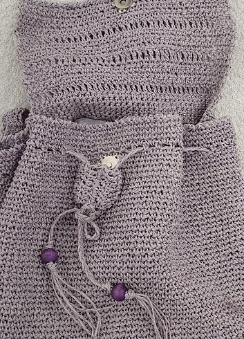 Sıfır el örgüsü sırt çantası - Görsel 2