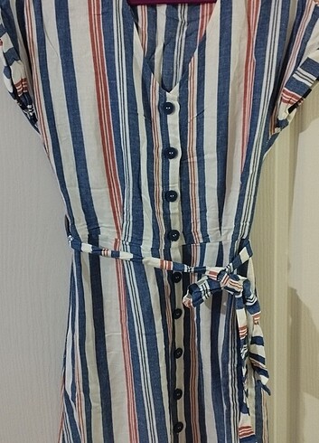 Kadın gömlek elbise - Görsel 4