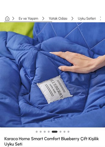 Karaca Home Smart Comfort Çift Kişilik Uyku Seti - Görsel 6