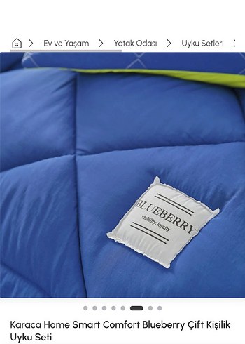 Karaca Home Smart Comfort Çift Kişilik Uyku Seti - Görsel 5