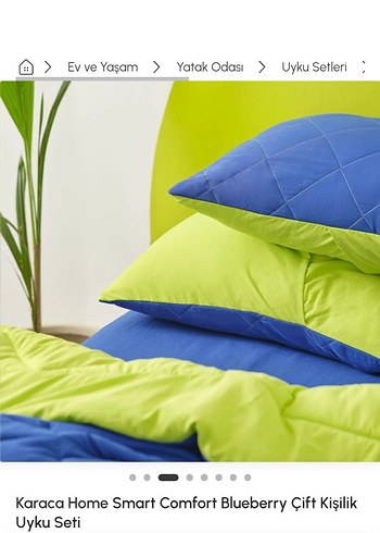 Karaca Home Smart Comfort Çift Kişilik Uyku Seti - Görsel 3