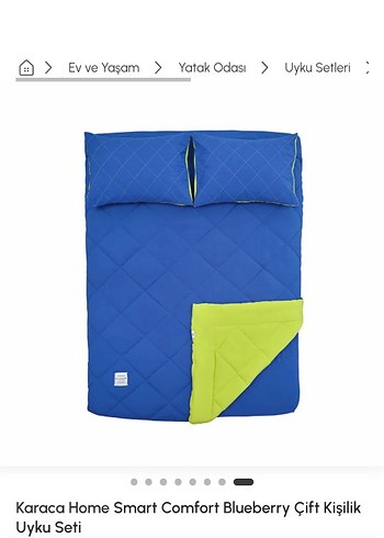 Karaca Home Smart Comfort Çift Kişilik Uyku Seti - Görsel 4