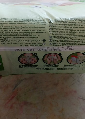 BEBEM Natural 4 Maxi Bantlı Bebek Bezi 104 Adet - Görsel 4