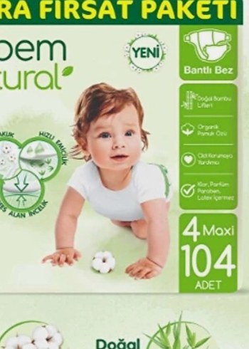 Molfix 4 Beden: 7-18 kg