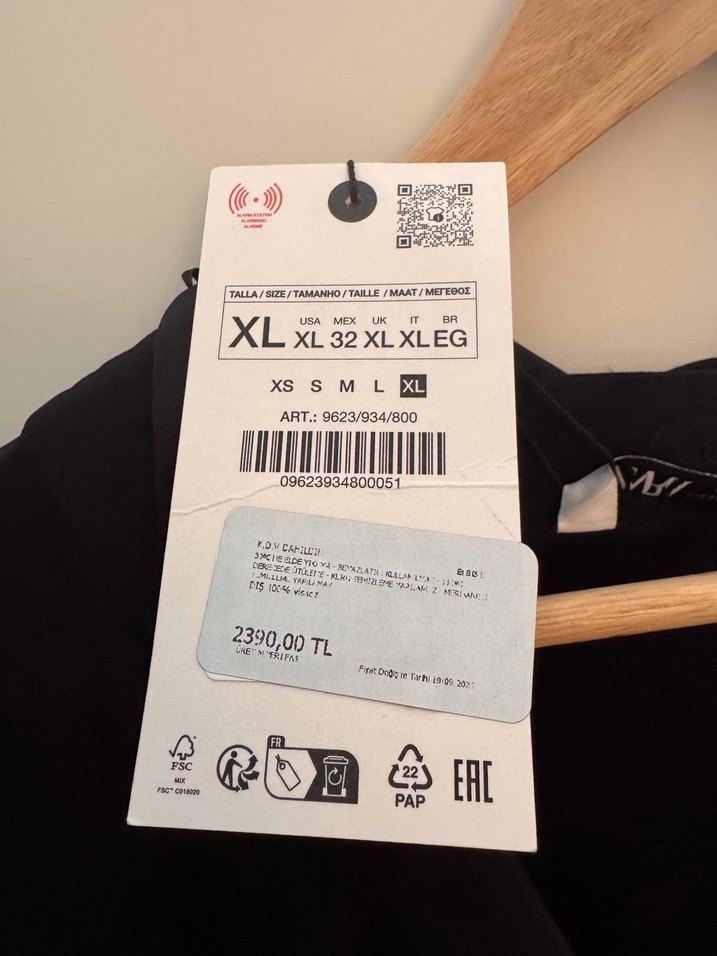 Siyah Kadın Uzun Drapeli Elbise - Görsel 4