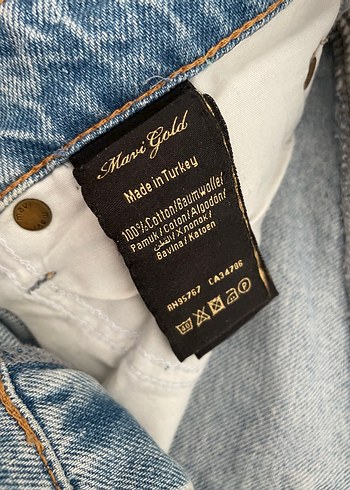 36 Beden mavi Renk MAVİ jeans