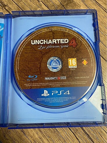  Beden Uncharted4 Playstation 4 Oyun