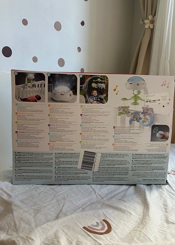 Beden Fisher-Price Müzikli 3'ü 1 Arada Projeksiyonlu Bebek Dönencesi