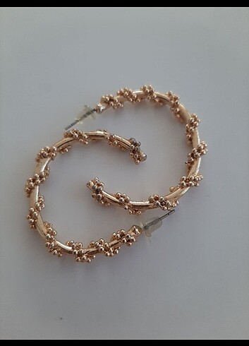 Gold halka küpe