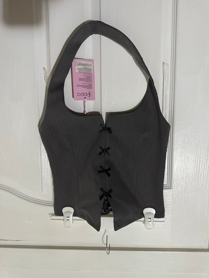 Etek büstiyer kumaş takım - Görsel 5