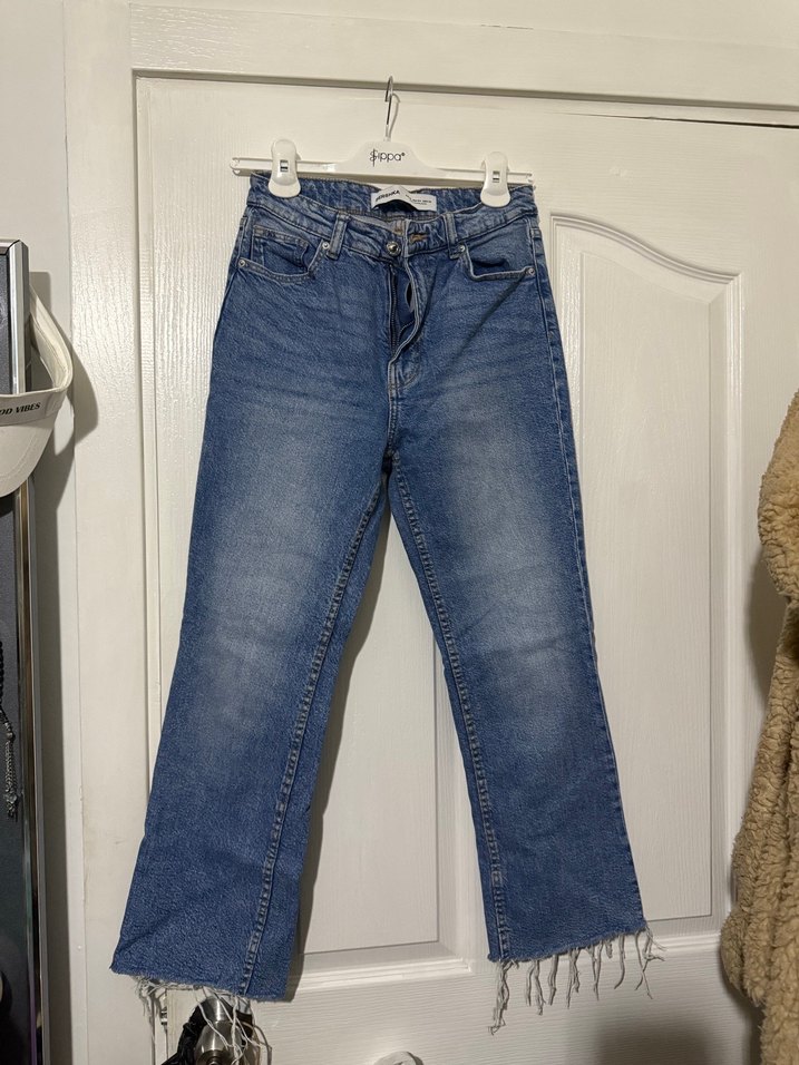 Mavi Rahat Kesim Kadın Denim Jean - Görsel 3