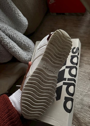 Beyaz Bağcıklı Reebok Spor Ayakkabı - Görsel 4