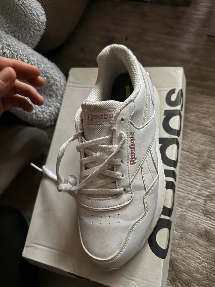 Beyaz Bağcıklı Reebok Spor Ayakkabı - Görsel 2