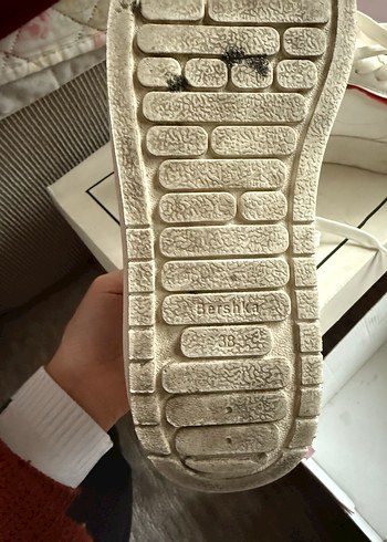 Beyaz Kadın Dolgu Topuklu Spor Ayakkabı - Görsel 3