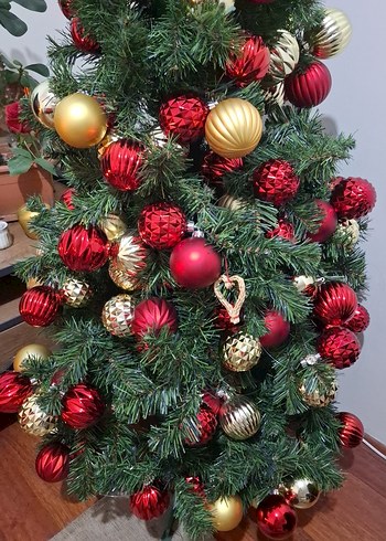 IKEA 1.60 CM YENI YILBASI AGACI SUSLERIYLE BERABER - Görsel 2