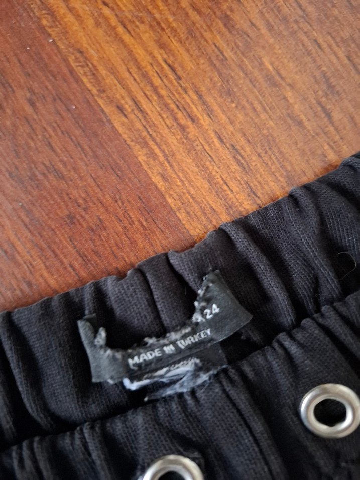 Siyah Kadın Rahat Kesim Sweatpant - Görsel 2