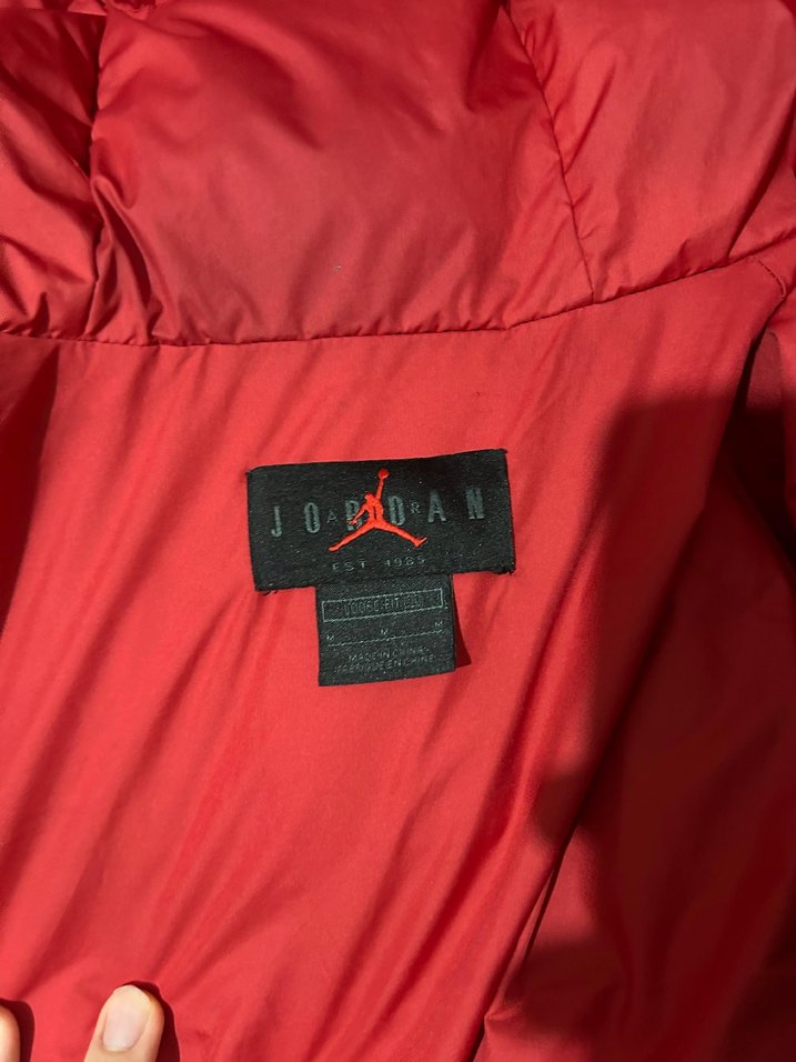 Kırmızı-Siyah Kapüşonlu Erkek Kışlık Mont - Görsel 3