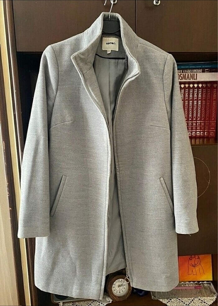 Koton kaşe kaban - Görsel 3