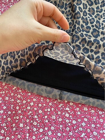 Defacto defacto leopar etek