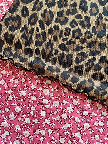 m Beden defacto leopar etek