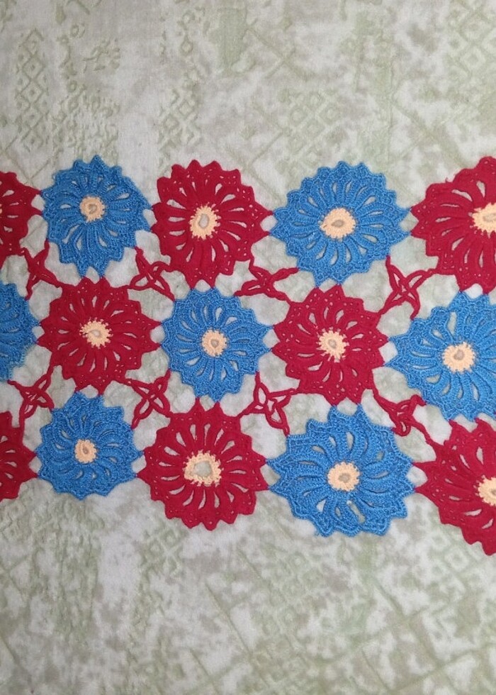 El işi sehpa örtüsü - Görsel 2