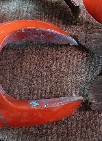 Asya nostalji 125t scooter motosiklet yedek parça - Görsel 4