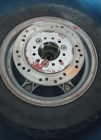 Asya nostalji 125t scooter motosiklet yedek parça - Görsel 9