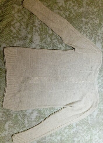 Simli örgü kazak - Görsel 2