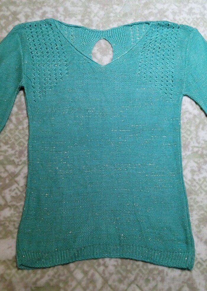 Örgü kadın kazağı - Görsel 2