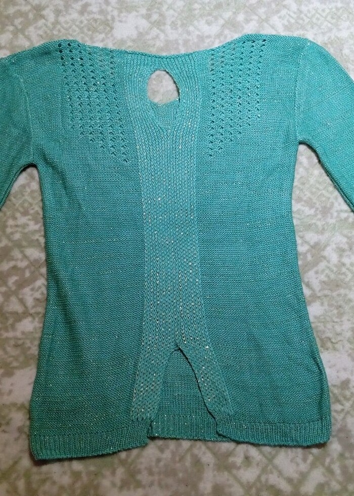 Örgü kadın kazağı - Görsel 3