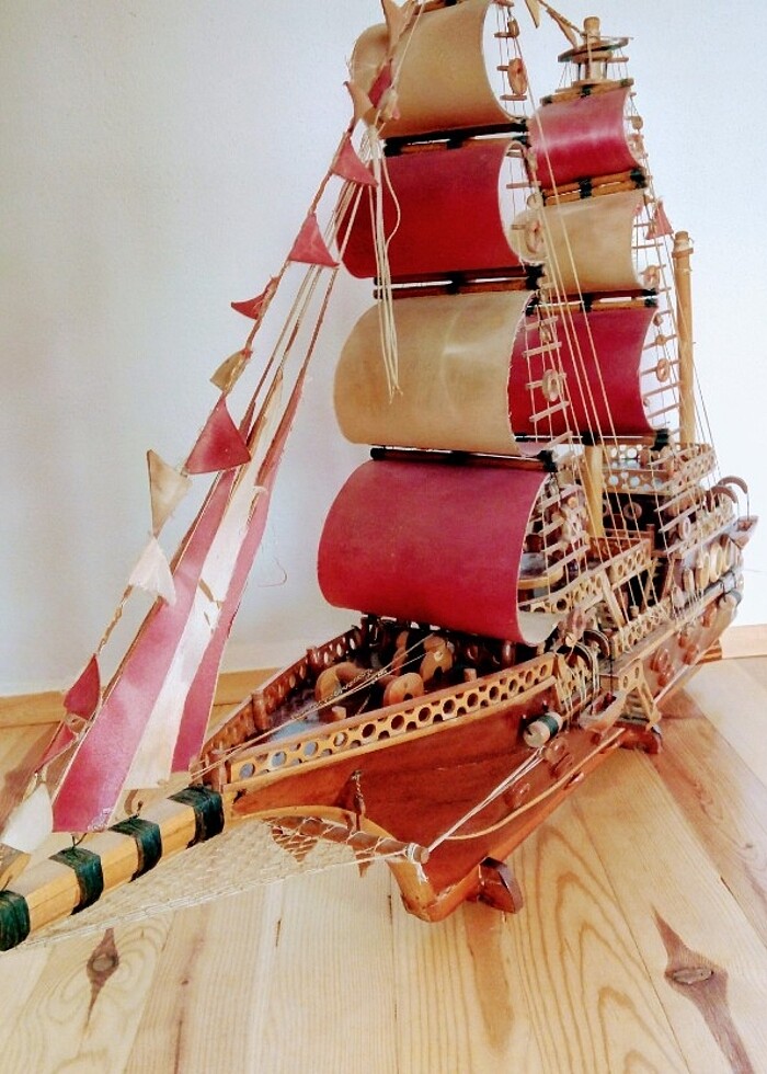 Yelkenli Ahşap Gemi - Görsel 4