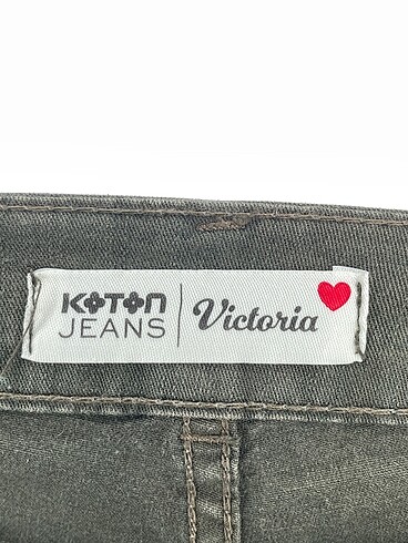 26 Beden haki Renk Koton Jean / Kot %70 İndirimli.
