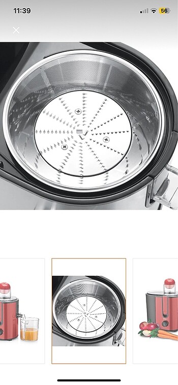 Sinbo meyve sıkacağı - Görsel 6