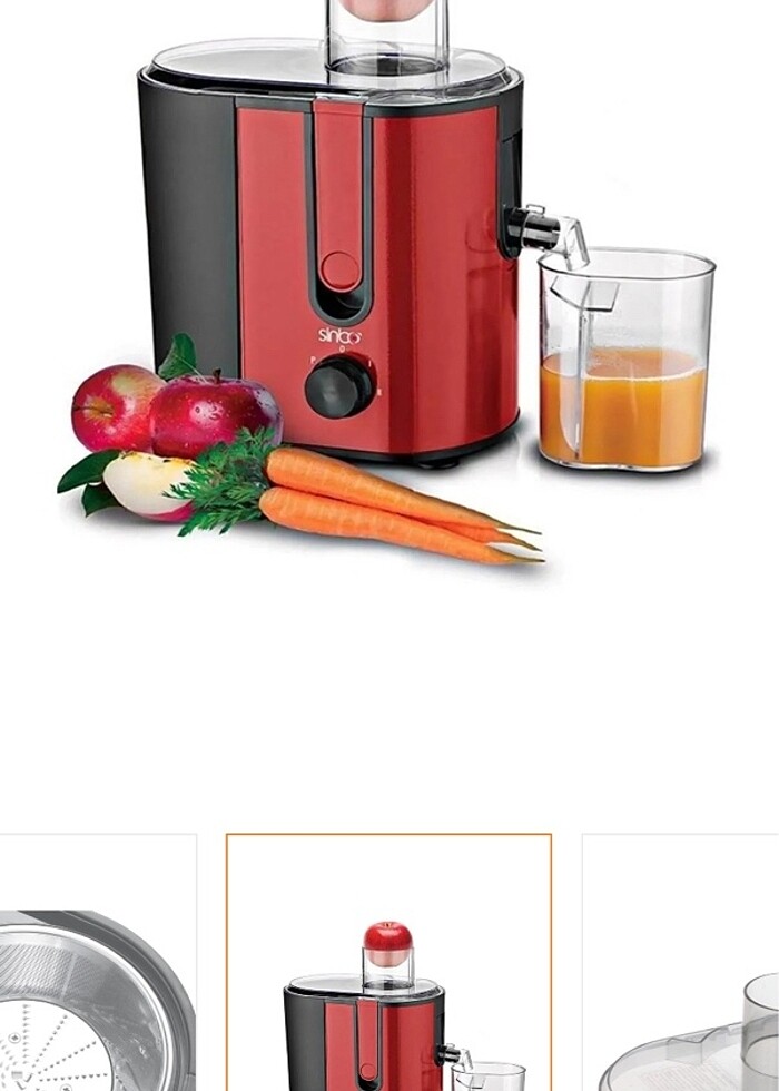 Sinbo meyve sıkacağı - Görsel 2