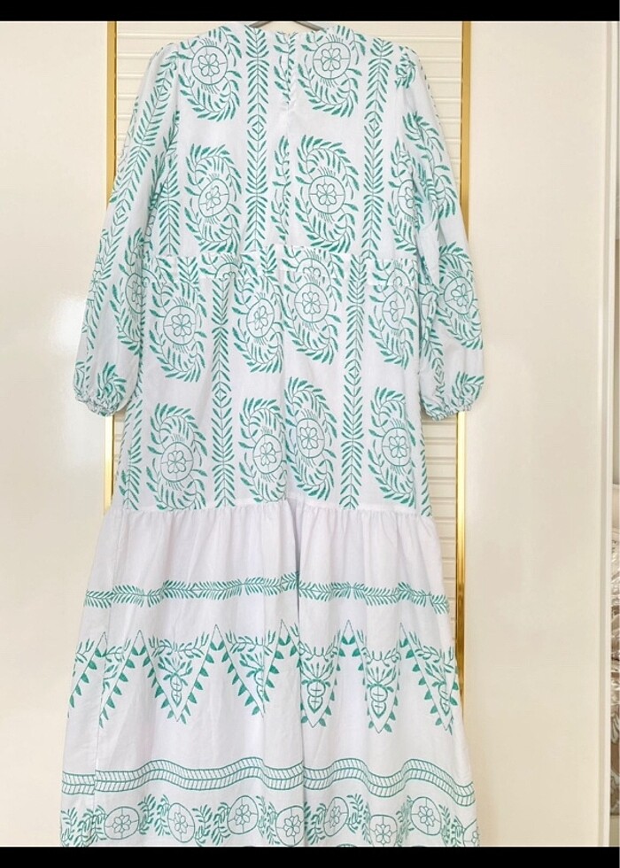 Uzun yazlık elbise - Görsel 2