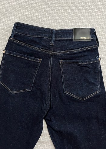 Lacivert Kadın Denim Pantolon - Görsel 2