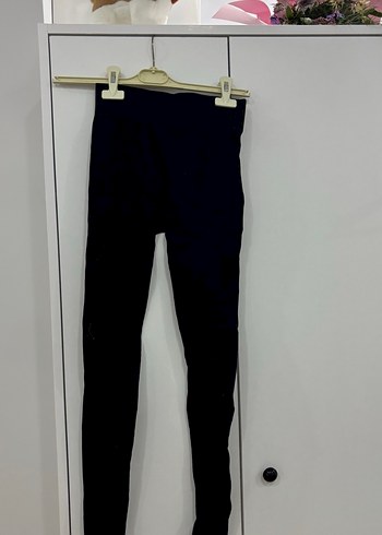 Siyah Kadın Mini Bermuda Şort ve tayt - Görsel 3